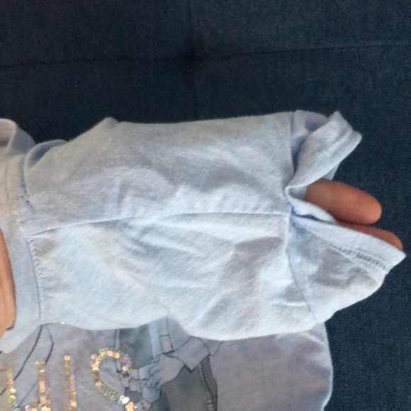 GAP/Star Wars Sequin T-Shirt Girls Small - Picture 3 of 5